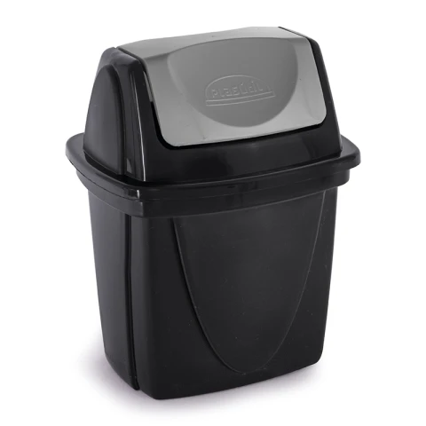 Basurero Plástica con Tapa Vaivén 4,9 L U