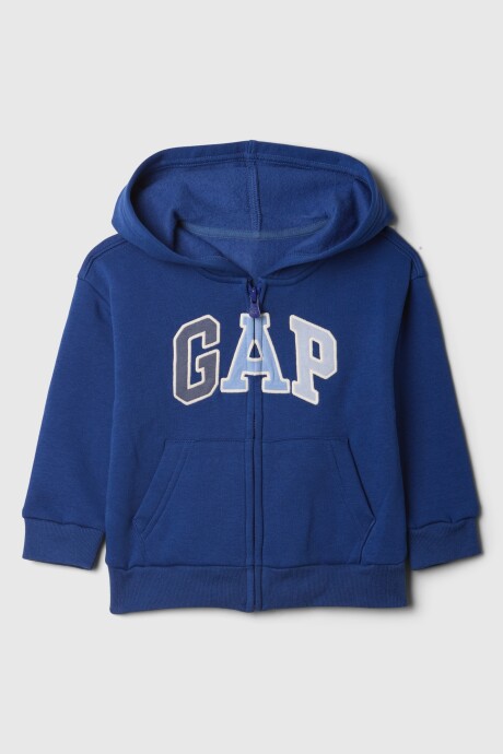 Canguro Con Cierre Logo Gap Toddler Niño Sodalite Blue 19-3953