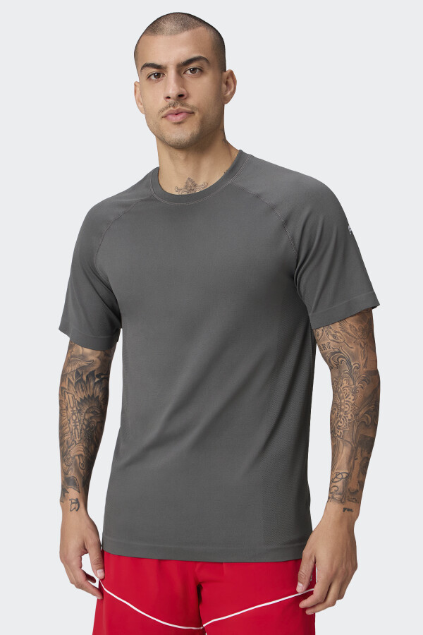 Remera Fabletics The Training Day Gris