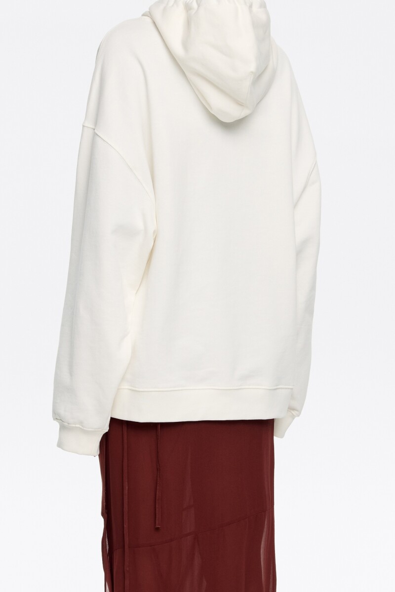 SUDADERA Blanco