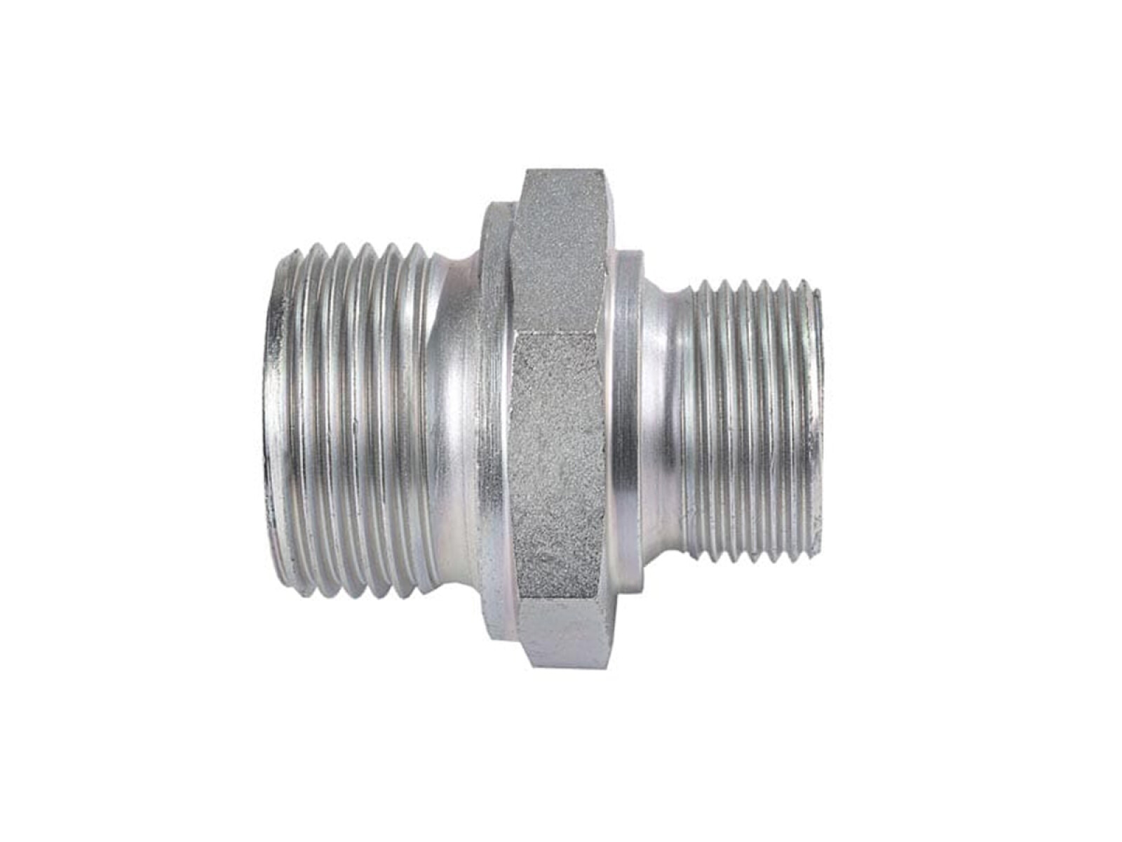 ADAPTADOR ACERO GALVANIZ. M1 BSP - M1/2 BSP 