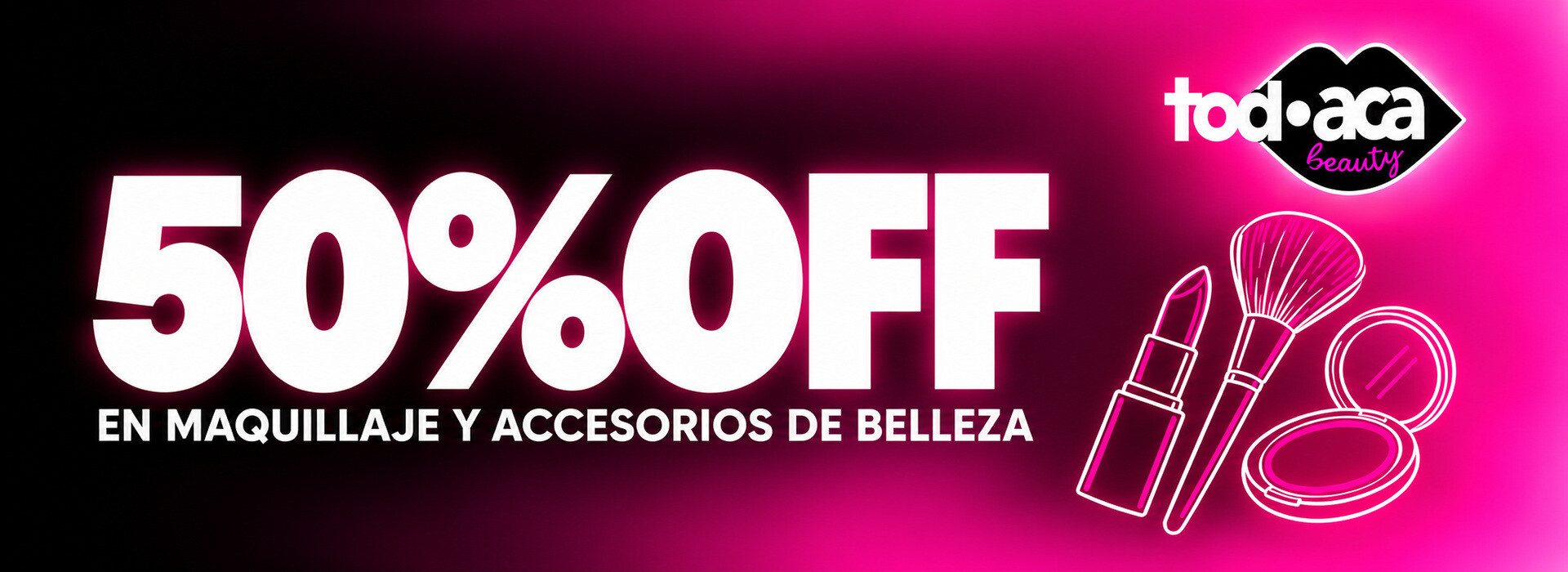 Maquillaje 50% OFF