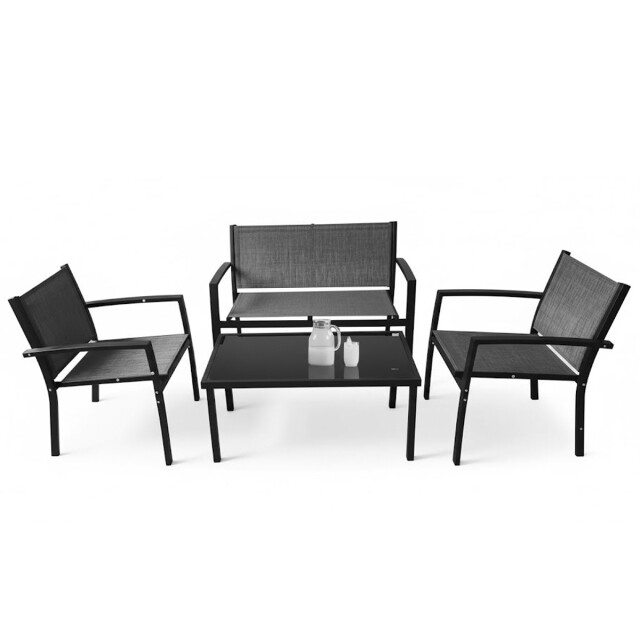 JUEGO DE JARDÍN O TERRAZA MESA Y 3 BANCOS JUEGO DE JARDÍN O TERRAZA MESA Y 3 BANCOS