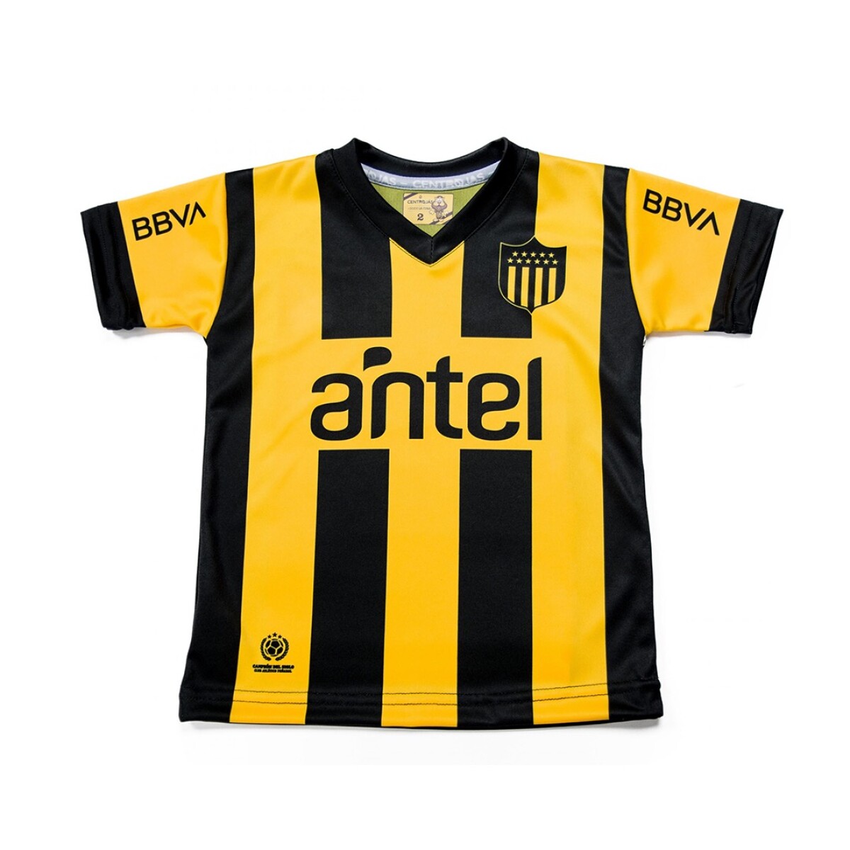 Camiseta Niño Peñarol Centrojas Oficial - AMARILLO-NEGRO 