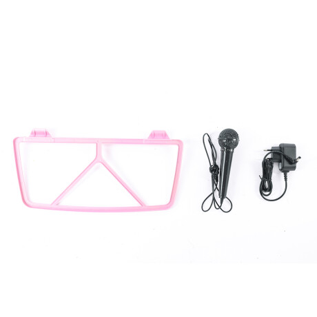 TECLADO ÓRGANO MUSICAL YM288 61 TECLAS CON MICRÓFONO Y ATRIL DE PARTITURAS COLOR ROSA TECLADO ÓRGANO MUSICAL YM288 61 TECLAS CON MICRÓFONO Y ATRIL DE PARTITURAS COLOR ROSA