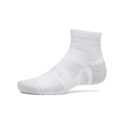 UA Perf Tech Nvlty 3pk Qtr-WHT WHT-107