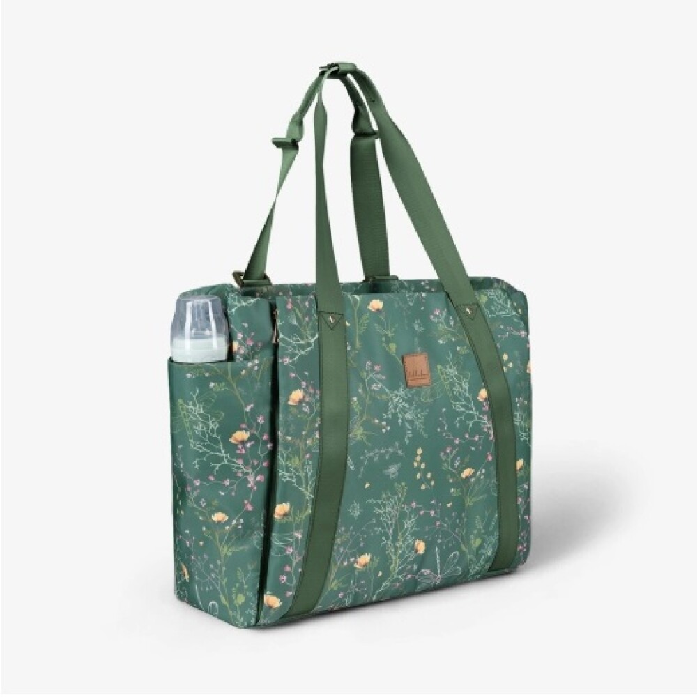 Bolso maternal Florence KIKKABOO verde