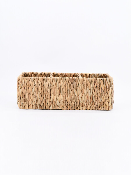 CESTA ORGANIZADORA CON REPARTICIONES BEIGE