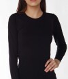 Camiseta abrigo prili Negro