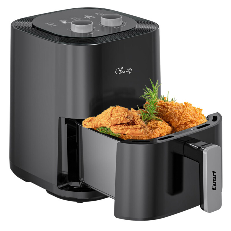 Freidora de Aire Sin Aceite Cuori Cleo 4.5 Litros 1400W Freidora de Aire Sin Aceite Cuori Cleo 4.5 Litros 1400W