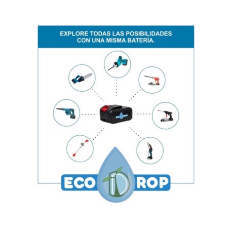 Hidrolavadora Inalámbrica Ecodrop Max 2 Baterías 001
