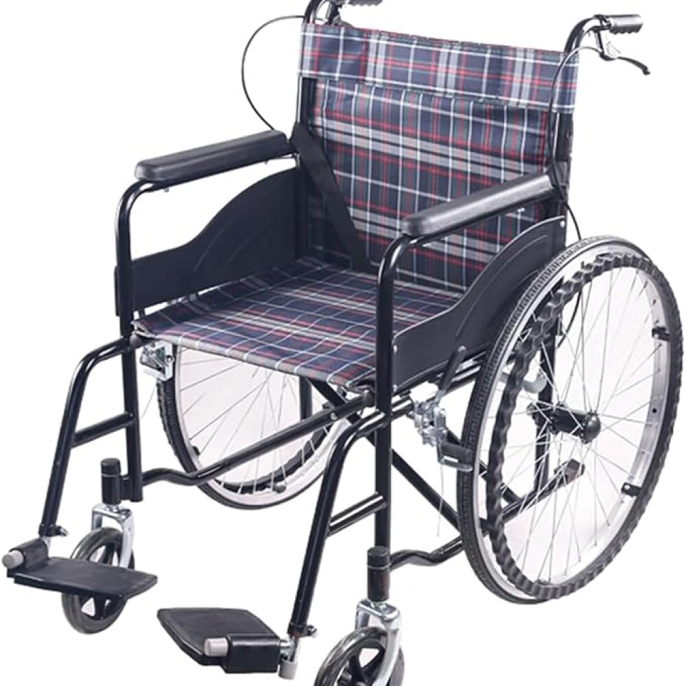 Silla de Ruedas Plegable Con Freno Silla de Ruedas Plegable Con Freno