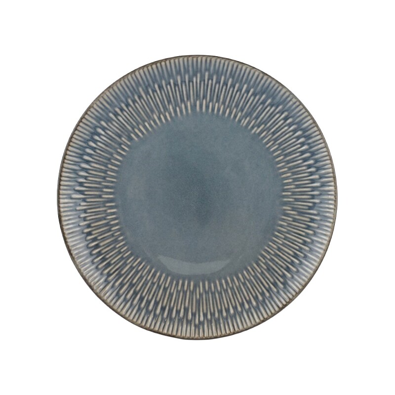 PLATO PLAYO CERAMICA MARINO 25.5CM Unica
