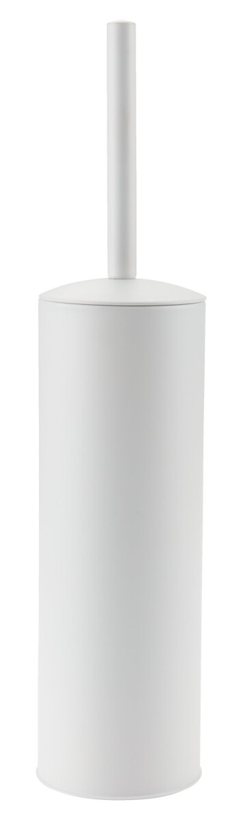 Escobilla baño BALSBY acero recub blanco 