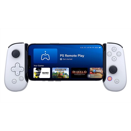 Joystick Portátil Sony BackBone One PlayStation Edition para iPhone White
