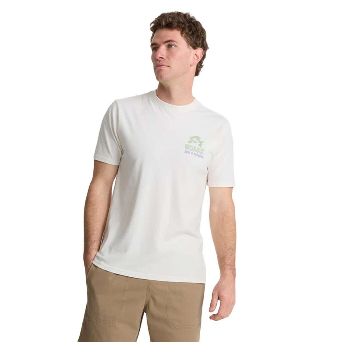 Remera Roark Seek & Explore - Blanco 