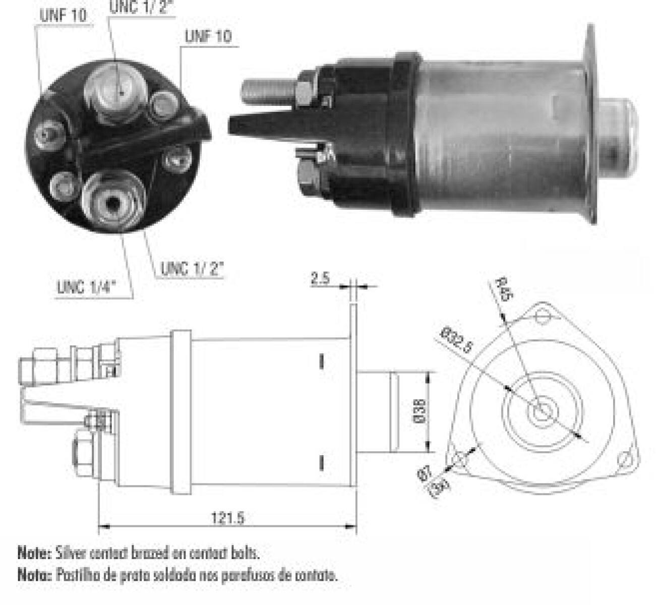AUTOMATICO DE ARRANQUE - AUTOMATICO DELCO REMY 37MT 24V ZM 