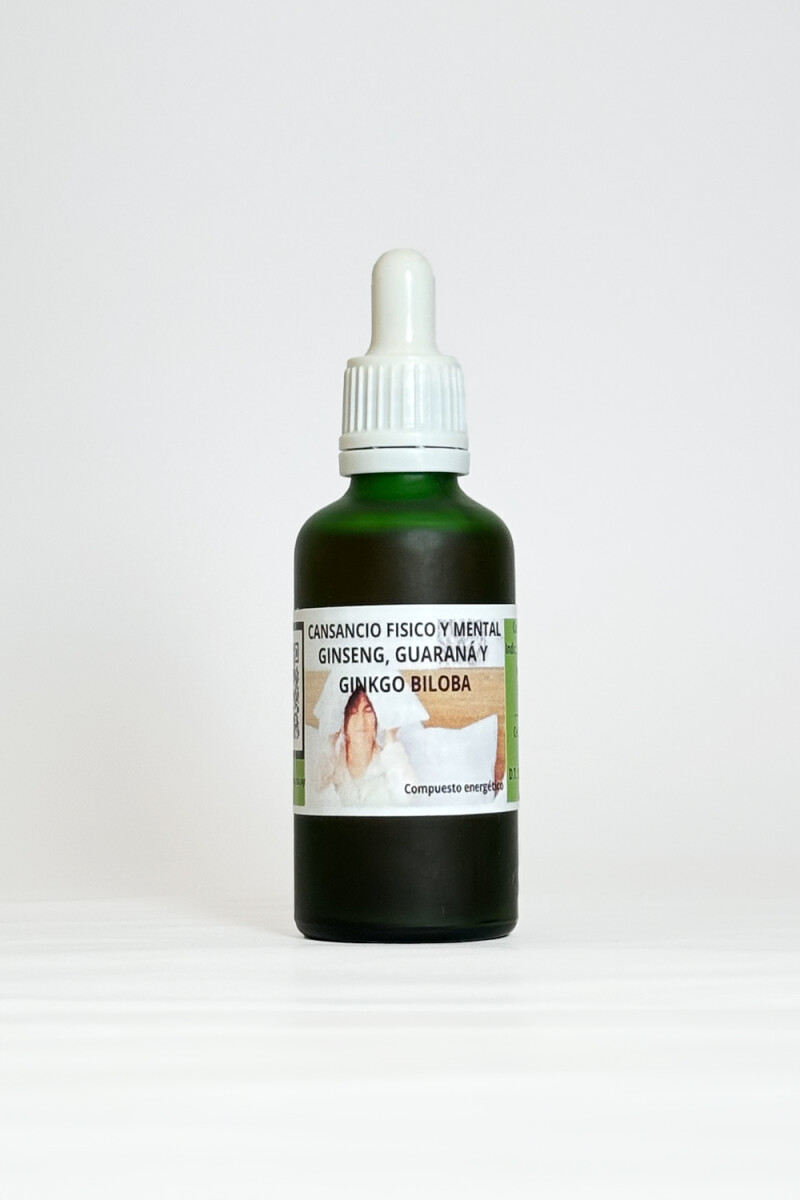 Gotas Ginseng, Guaraná y Ginkgo Biloba · 50ml 