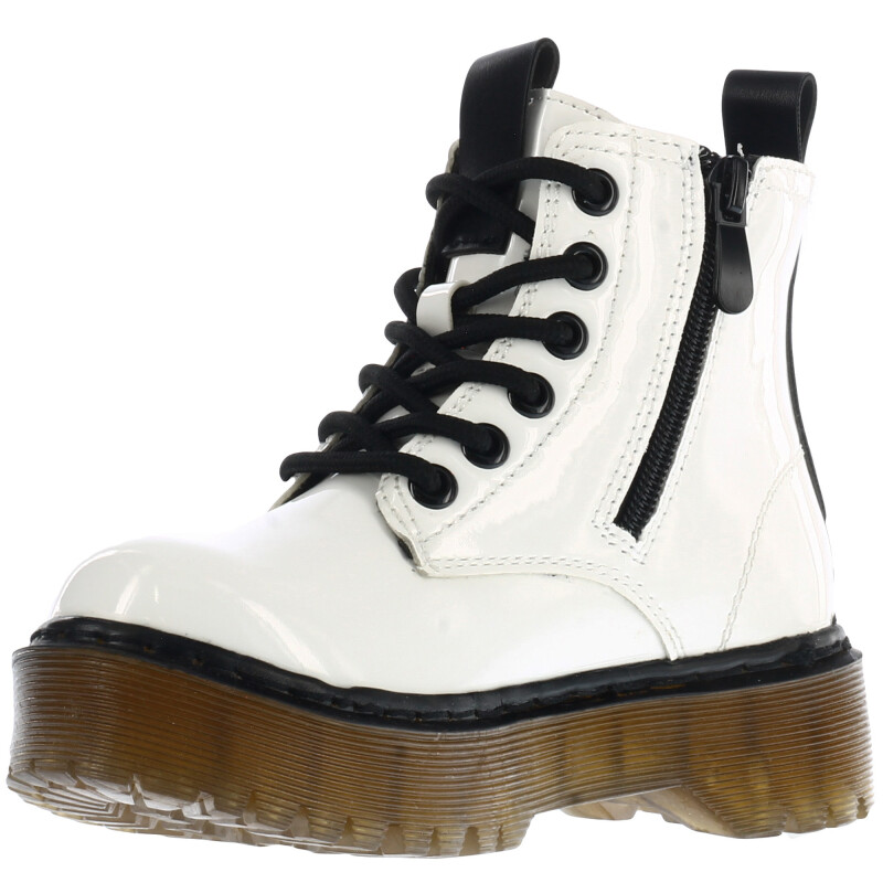 Botas de Niña MINI Miss Carol Blanco (Charol)