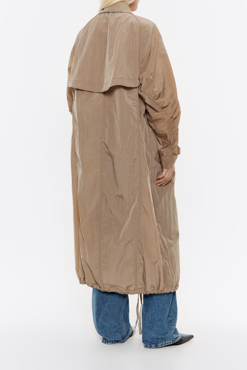 GABARDINA LIGERA MAXI Camel