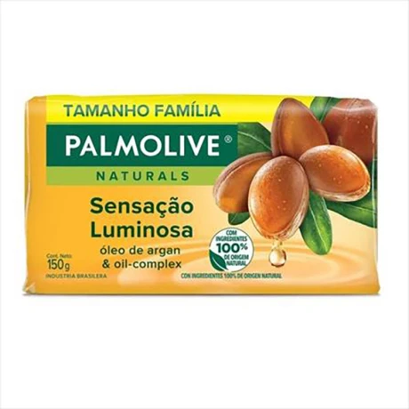 JABON TOCADOR PALMOLIVE 150GRS NATURALS NUTRICION LUMINOSA ARGAN