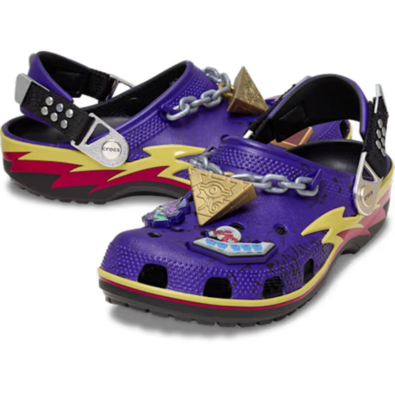 Classic Clog Yu-Gi - Oh! Negro