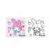 Canvas con textura Sanrio Melody