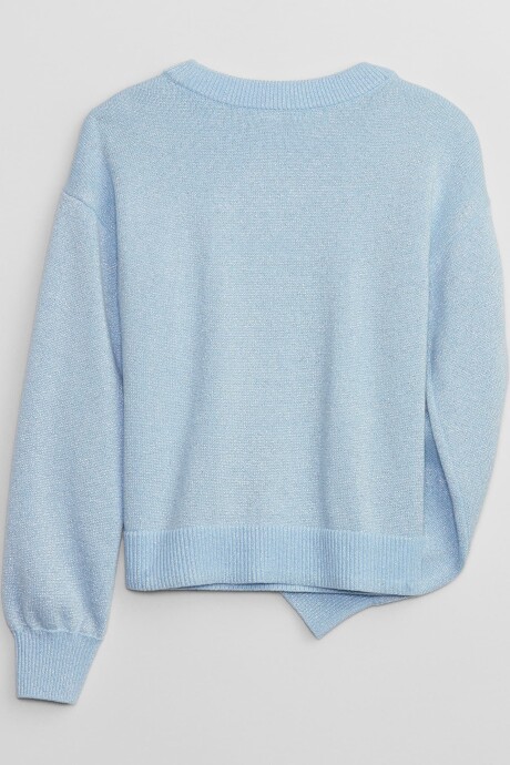 Sweater Shine Niña Cerulean Blue 402