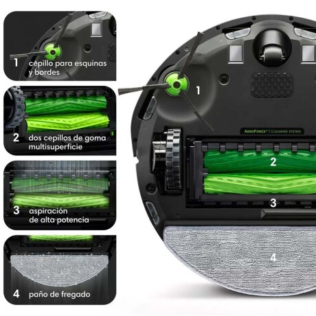 ASPIRADORA Y TRAPEADORA ROOMBA RECLASIFICAR NEGRO I557630