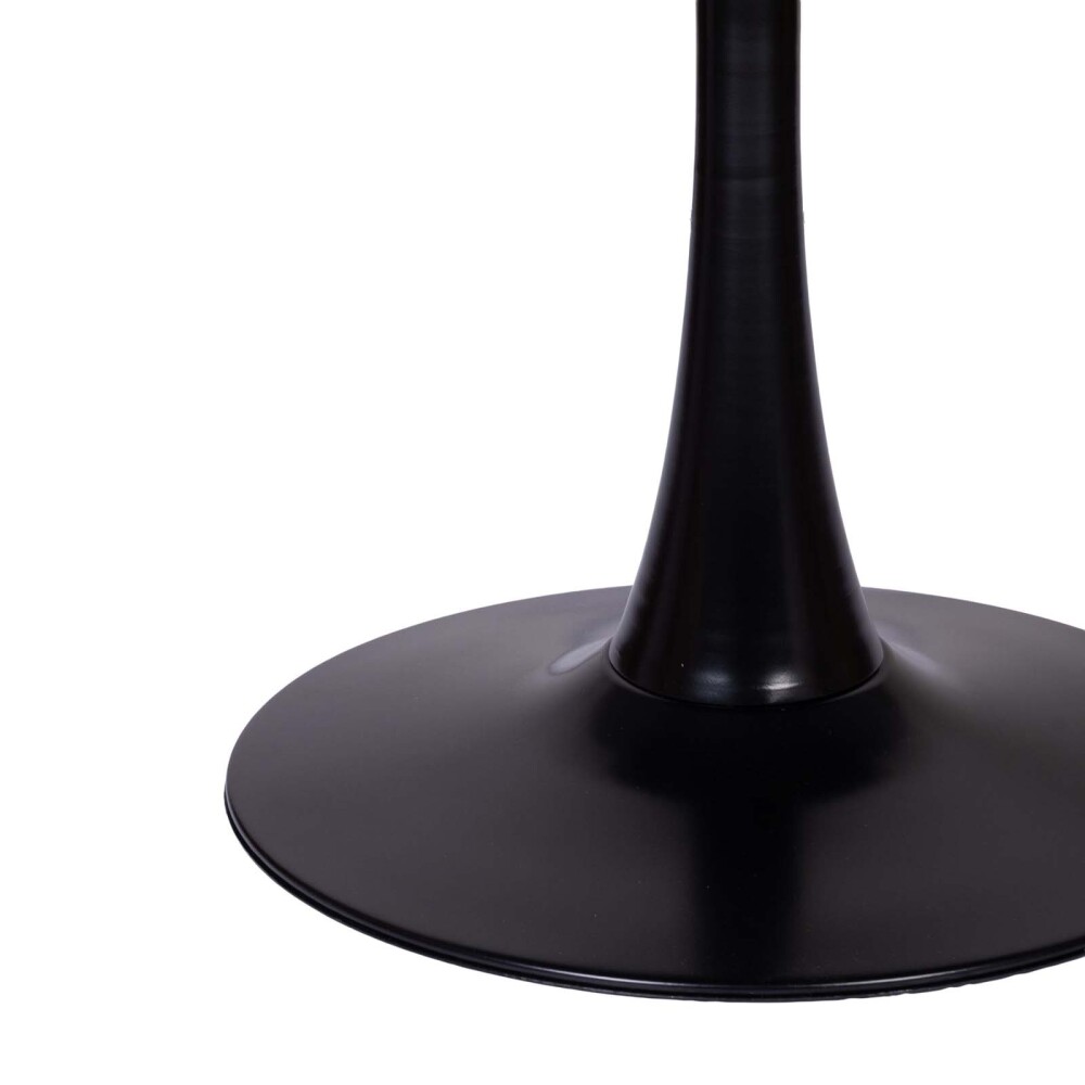 MESA DE COMEDOR MDF-Y-HIERRO NEGRO TULIP CUADRADA