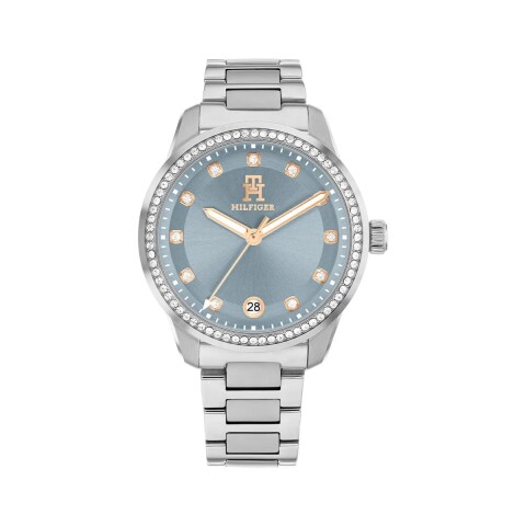 Reloj Tommy Hilfiger 1782795 en acero para dama Plateado