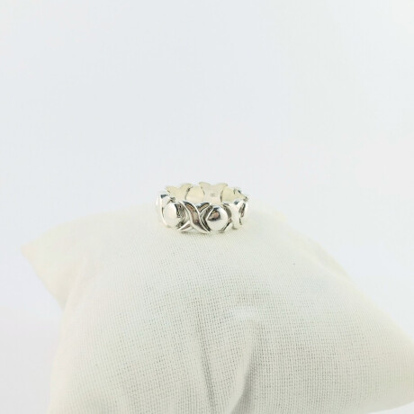 Anillo xoxo en Plata 925 Diametro interno 20 mm