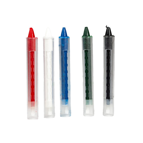 Outlet Crayones extensibles x 5 colores Outlet Crayones Extensibles X 5 Colores