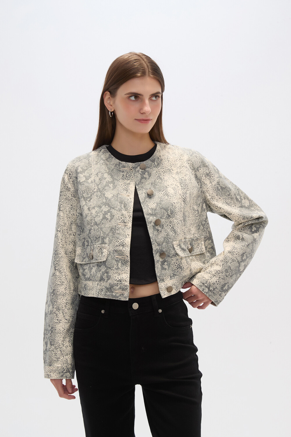 Chaqueta Yale Estampado 1