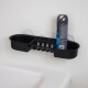Porta shampoo con ventosa NEGRO