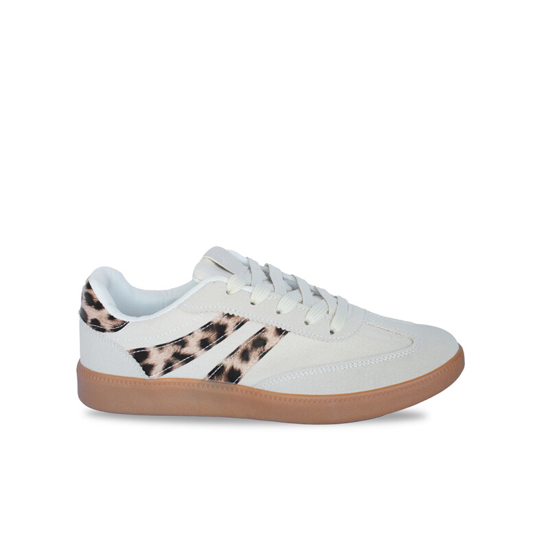Calzado deportivo Dama Mikaela BEIGE/ANIMAL PRINT