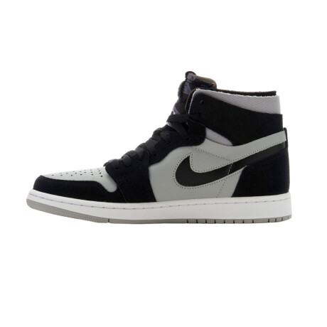 AIR JORDAN 1 ZOOM AIR CMFT BLACK/WHITE-LT SMOKE GR Black