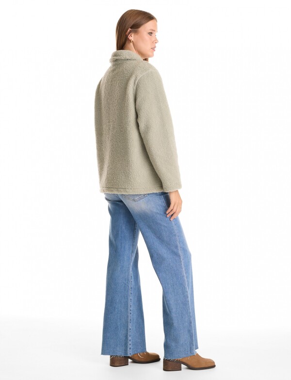 Sobrecamisa Sherpa VERDE CLARO