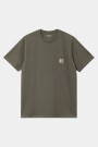 S/S POCKET T-SHIRT Marron
