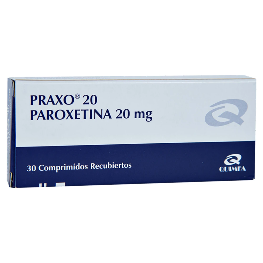 PRAXO 20 MG. CJ X 30 COMP.