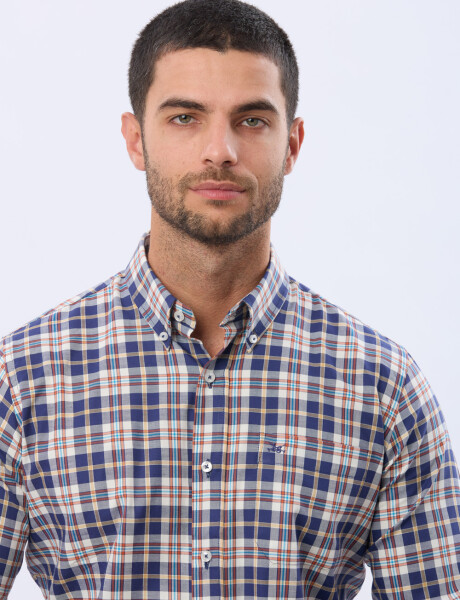 CAMISA SPORT A CUADROS Unico