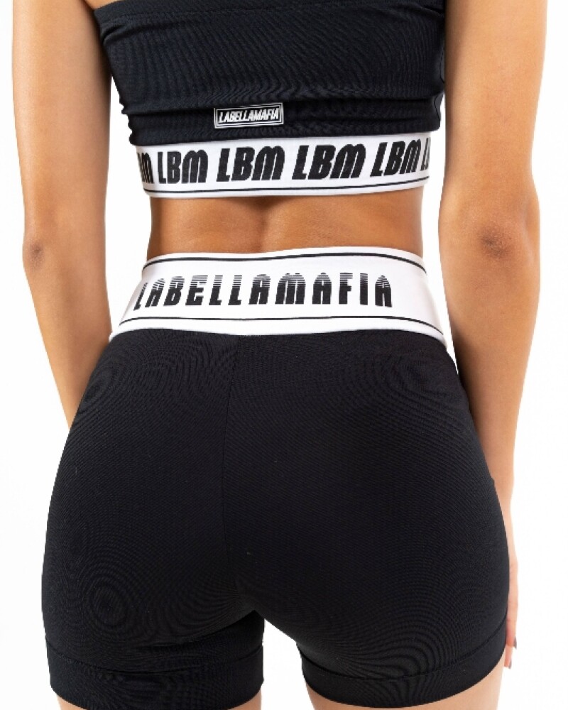 Short Futura Negra Deportiva Negro