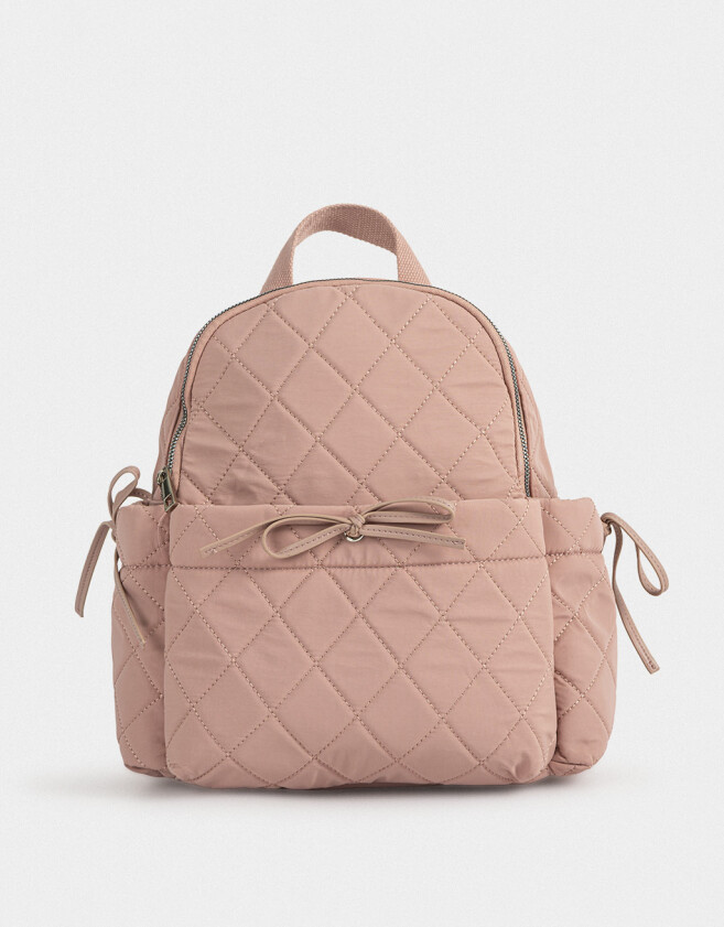 Mochilas Urbanas Mochila Deportiva Puffy Rosa - Rosa Claro