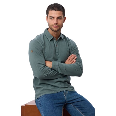 REMERA POLO XS-XXXL VERDE