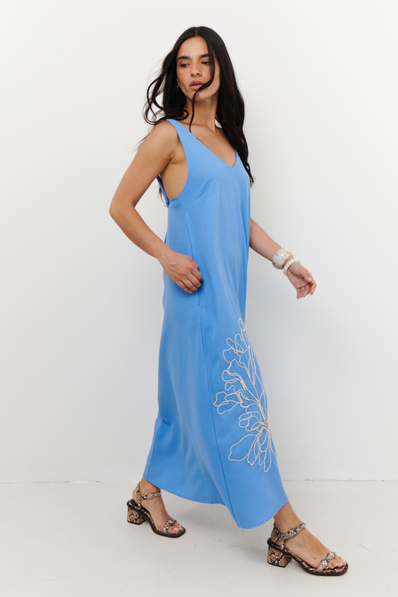 VESTIDO AMAPOLA AZUL