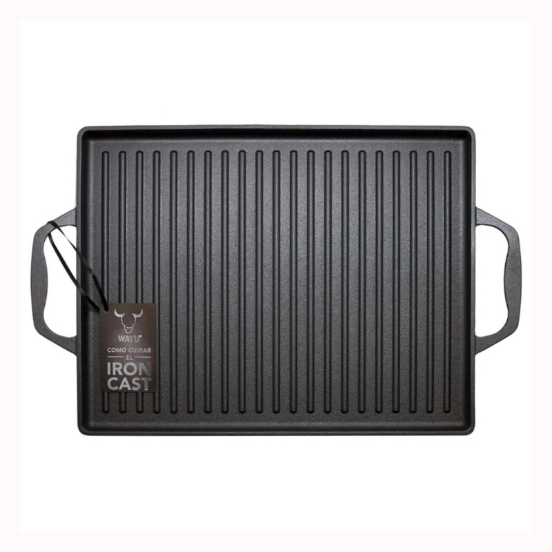 Plancha Hierro Fundido Wayu Con Azas Iron Cast Griddle Plancha Hierro Fundido Wayu Con Azas Iron Cast Griddle
