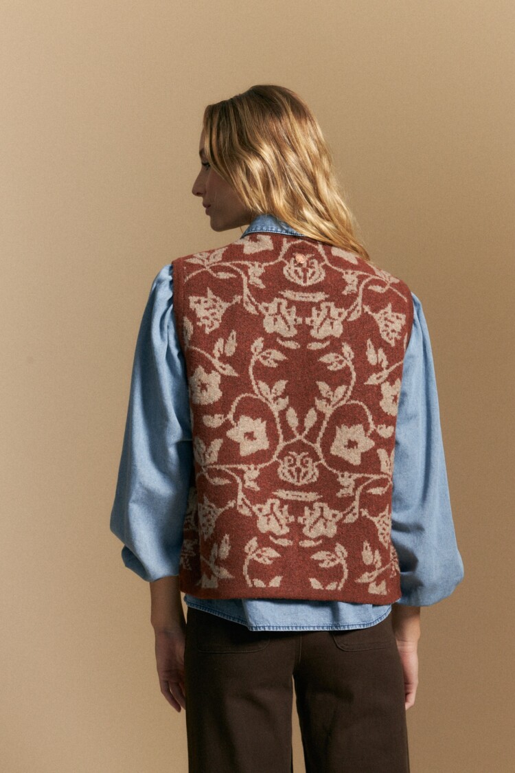 CHALECO MELINA Caramelo