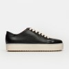 Sneaker Eimi En Cuero Liso Negro