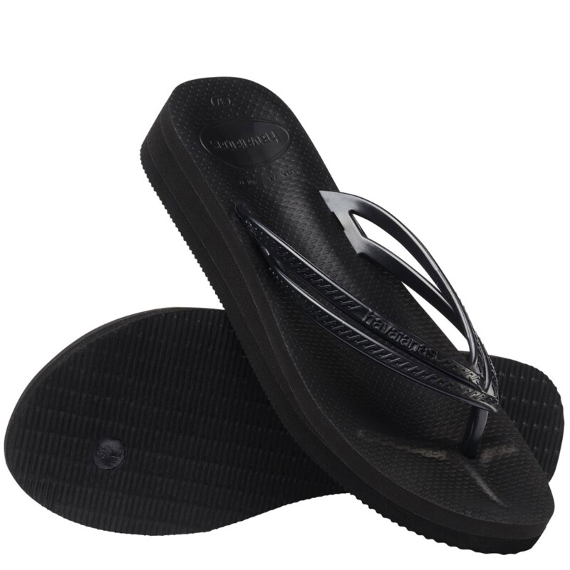 Sandalia de Mujer Havaianas Wedges Wns Negro