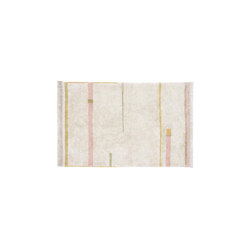 Alfombra lavable - Lanes Vintage Nude Pink XS